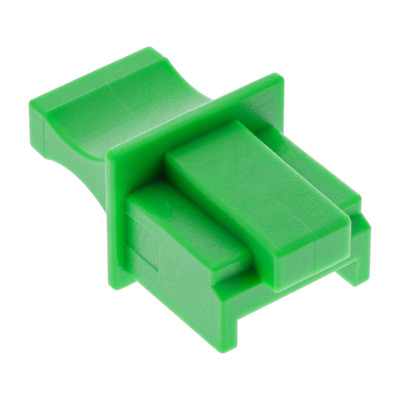 InLine® Staubschutz, für RJ45 Buchse, grün 100er Pack (Produktbild 1)
